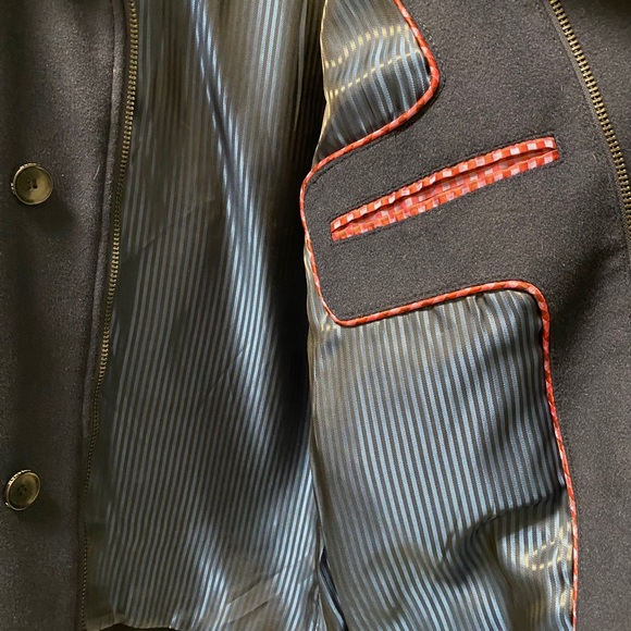 Men’s Ben Sherman Wool Coat - Picture 4 of 6